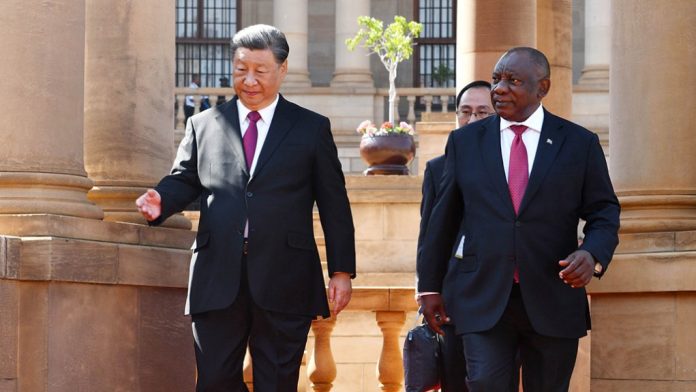 President Ramaphosa leads south Africa delegation to china state visit and the Forum on China - Africa Cooperation summit